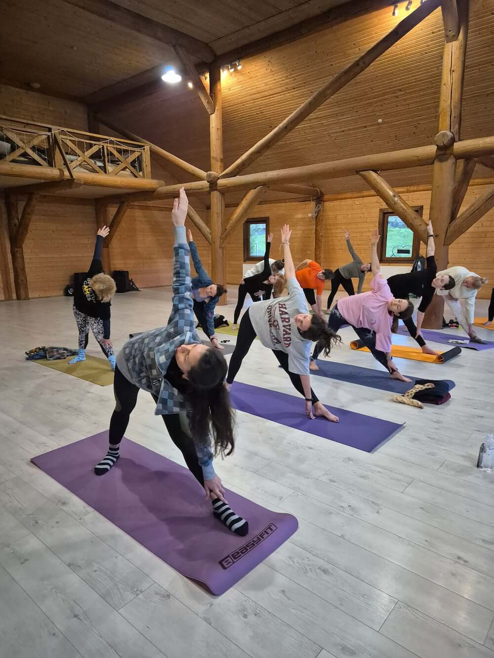 Ранкова практика в Карпатах